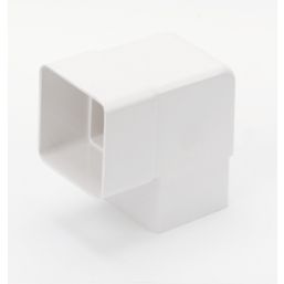 FloPlast  92.5° Square Offset Bend White 65mm