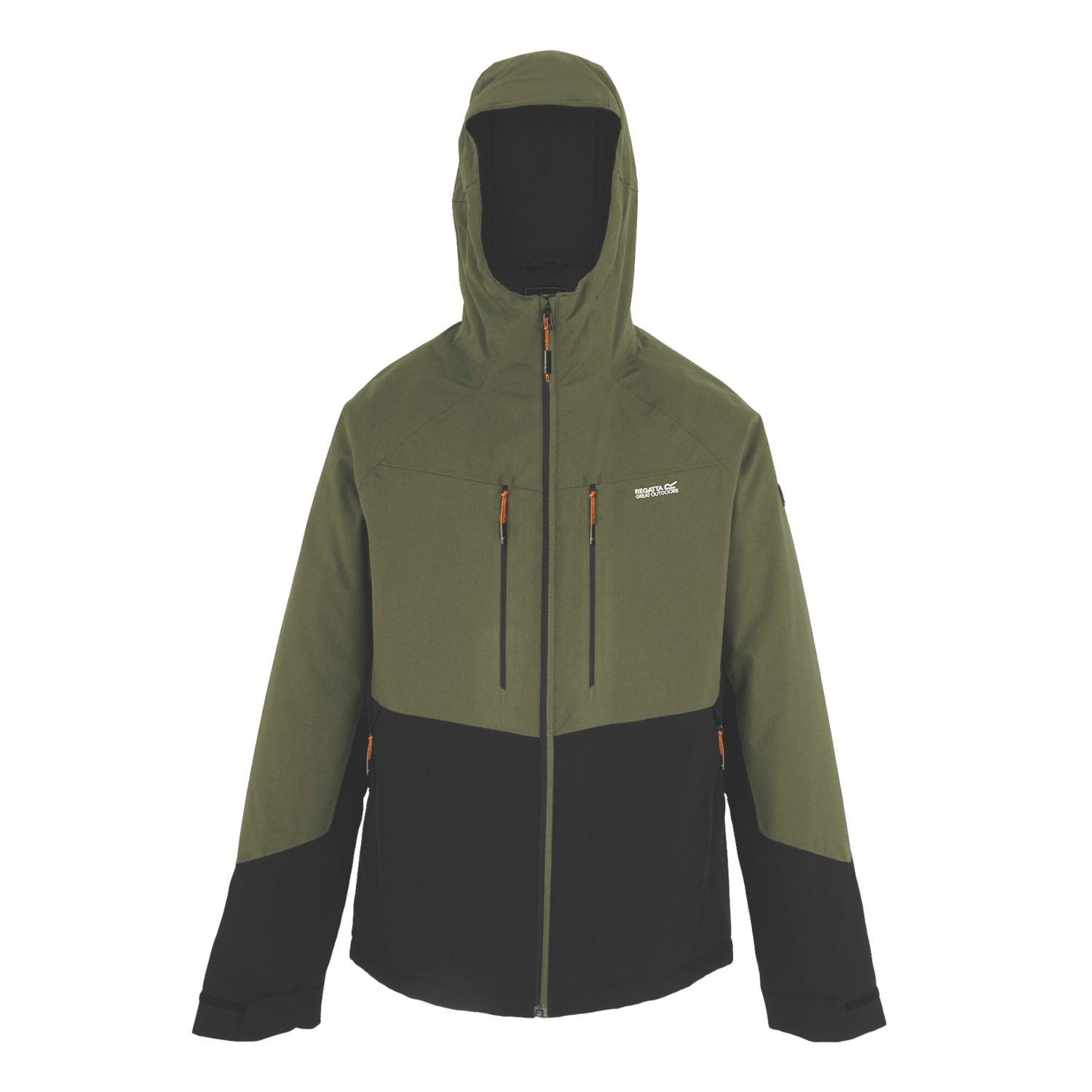 Regatta Highton Stretch Padded Jacket Olive Night / Black Medium 46.4" Chest (378AR)