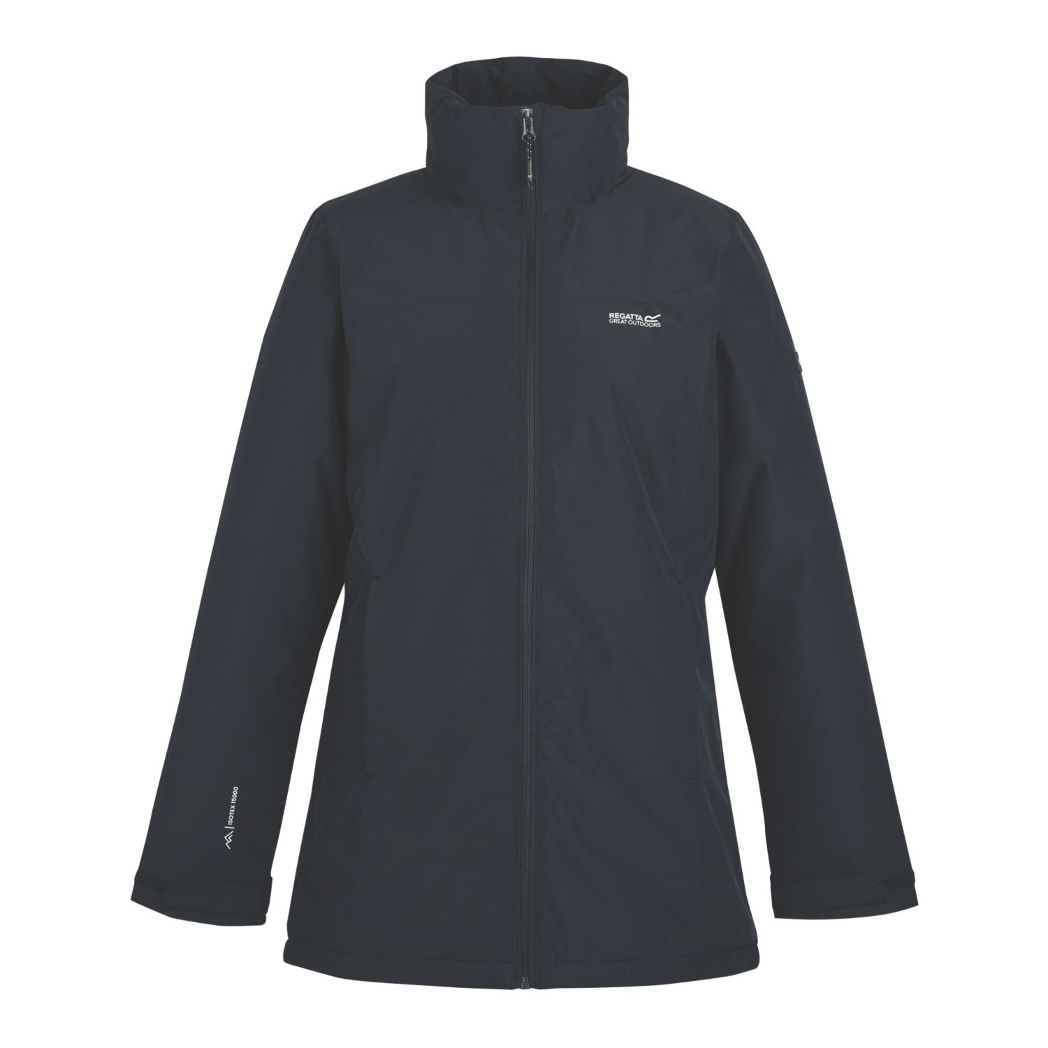 Regatta Tamlin Waterproof & Breathable Womens Jacket Navy Size 8 (378AT)