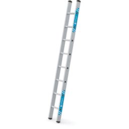 Zarges  Aluminium 2.49m 8 Rung Single Section Ladder