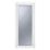 Crystal  Fully Glazed 1-Obscure Light Left-Handed White uPVC Back Door 2090mm x 920mm