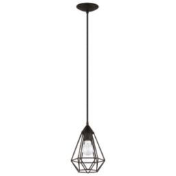 Eglo Tarbes 175 mm Single Pendant Light Black