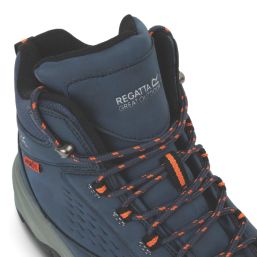 Regatta Amble Size 12  Moonlight Denim / Tango Water-Resistant  Non Safety Work Boots