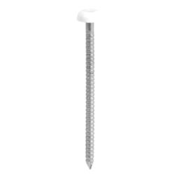 Timco Polymer-Headed Nails White Head A4 Stainless Steel Shank 3.2mm x 40mm 100 Pack
