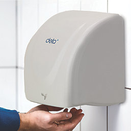 Deta  Automatic Compact Hand Dryer White 2.3kW