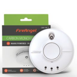 FireAngel  CW1-PF-T Mains Interlinked Carbon Monoxide Alarm