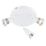 Saxby Amalfi Round 3-Light Spotlight Gloss White
