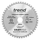 Trend CraftPro CSB/CC21048 Wood Crosscut Saw Blade 210mm x 30mm 48T