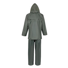 Site Gambrill Water-Repellent Rain Suit Green Large 52" Chest