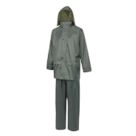 Site Gambrill Water-Repellent Rain Suit Green Large 52" Chest