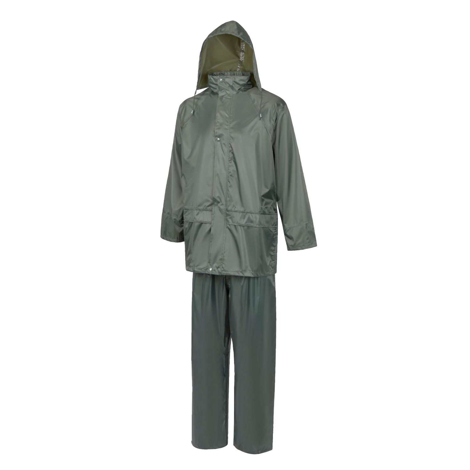 Site Gambrill Water-Repellent Rain Suit Green Large 52" Chest (379XR)