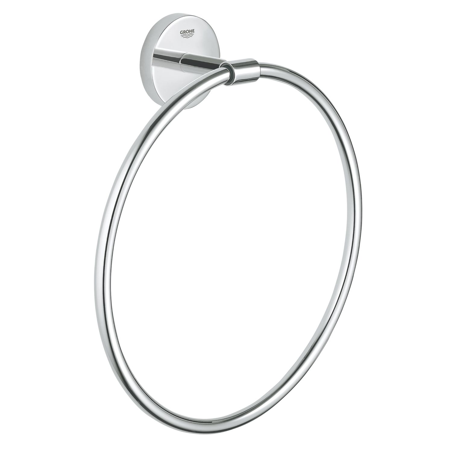 Grohe BauCosmopolitan Towel Ring StarLight Chrome (379XT)