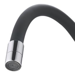Piasa  Mixer Kitchen Tap Chrome & Black
