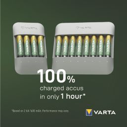 Varta Eco Charger Multi Recycled 8-Slot Battery Charger