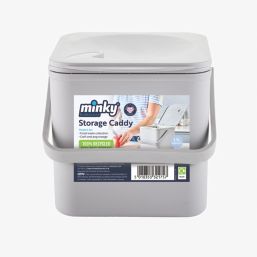 Minky  3.5Ltr Food Waste Caddy Grey