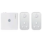 Hive  13A Smart Plug & Hub Bundle White 3 Pieces