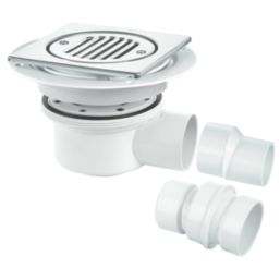 McAlpine TSG52T6SS Trapped Shower Gully 50mm Water Seal