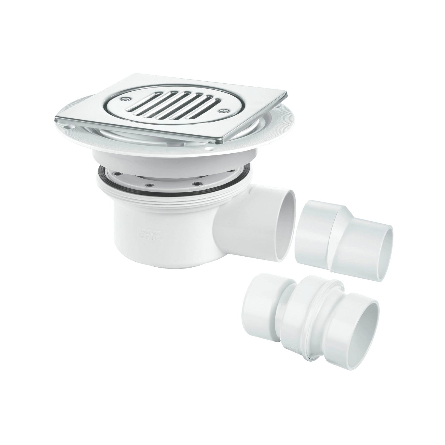 McAlpine TSG52T6SS Trapped Shower Gully 50mm Water Seal (380HR)