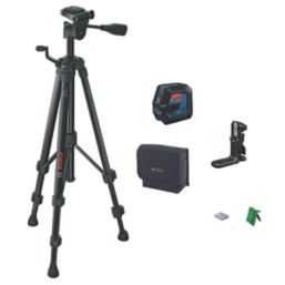 Bosch GLL 2-15 G Green Self-Levelling Cross-Line Laser with Tripod