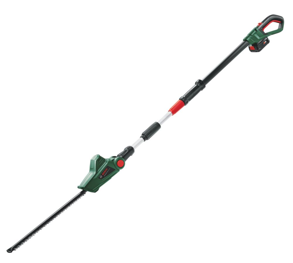 Bosch universalhedgepole 18v cordless discount telescopic pole hedge trimmer 430mm