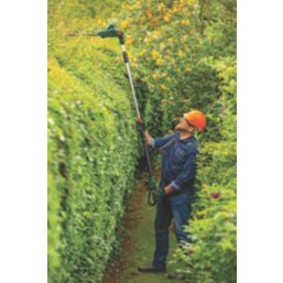 43cm 18V Cordless Pole Hedge Trimmer Without Battery and Charger