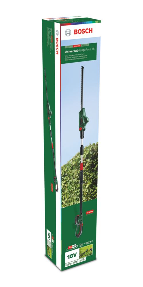 Bosch universal hedge on sale pole 18