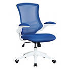 Nautilus Designs Luna Medium Back Task/Operator Chair Blue