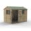 Forest Beckwood 9' 6" x 6' (Nominal) Reverse Apex Shiplap Timber Shed