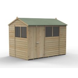 Forest Beckwood 9' 6" x 6' (Nominal) Reverse Apex Shiplap Timber Shed