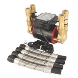 Grundfos STP-2.0 B Regenerative Twin Positive Head Shower Pump 2.0bar