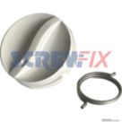 Ideal Heating 177387 White Potentiometer Knob