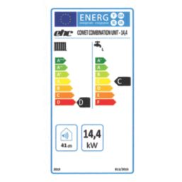 EHC Comet 14.4kW Single-Phase Electric Combi Boiler For Wet Central Heating and Domestic Hot Water