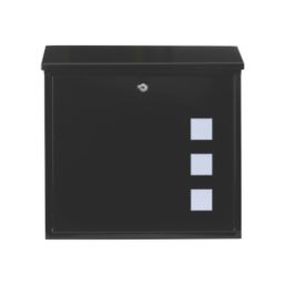 Burg-Wachter Aire Post Box Black Powder-Coated