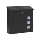 Burg-Wachter Aire Post Box Black Powder-Coated