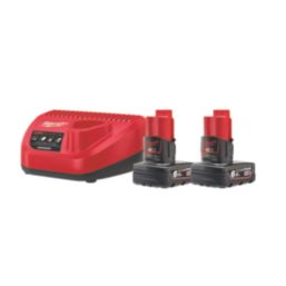 Milwaukee M12CHZ-602X 12V 2 x 6.0Ah Li-Ion RedLithium Brushless Cordless Hackzall Reciprocating Saw