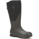 Muck Boots Chore Adjustable Tall Size 5 Womens Black Non Safety Wellies