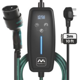 Masterplug 10A 2.3kW  Mode 2 UK 3-Pin Plug Portable EV Charger 3m