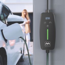 Masterplug 10A 2.3kW  Mode 2 UK 3-Pin Plug Portable EV Charger 3m