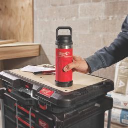 Milwaukee Packout Bottle with Chug Lid 710ml Red