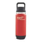 Milwaukee Packout Bottle with Chug Lid 710ml Red