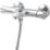 Refurb  Rize Chrome 75mm Wall Mounted Dual Control Thermostatic Shower Mixer Tap