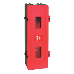 Firechief HS83 Single Extinguisher Cabinet 310mm x 263mm x 830mm Red / Black