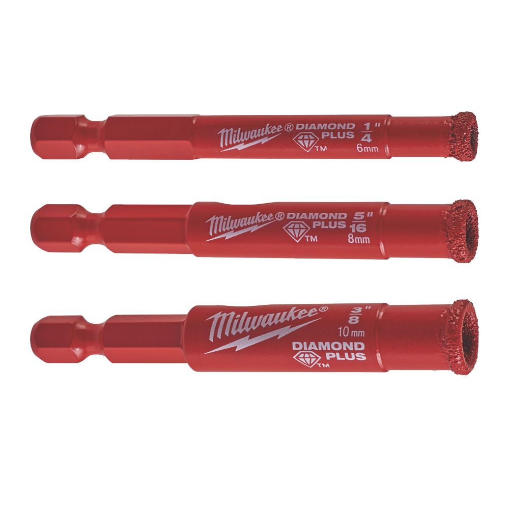 Milwaukee diamond drill discount bit