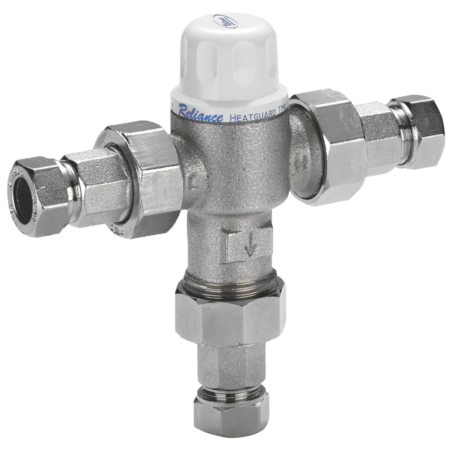 Reliance Valves HEAT160005 Heatguard 2-in-1 Thermostatic Mixing Valve 15mm (381HR)
