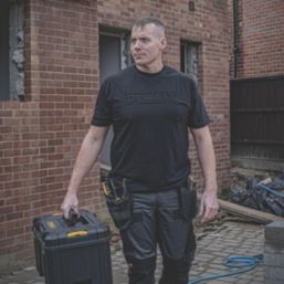 DEWALT  Short Sleeve 3D T-Shirt Black Medium 38-40" Chest