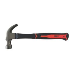 Forge Steel  Fibreglass Shaft Claw Hammer 16oz (0.45kg)