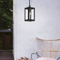 Eglo Alamonte 1 Single Pendant Light Black