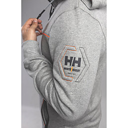 Helly Hansen Chelsea Evolution Hoodie Grey Melange Medium 39" Chest