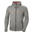Helly Hansen Chelsea Evolution Hoodie Grey Melange Medium 39" Chest