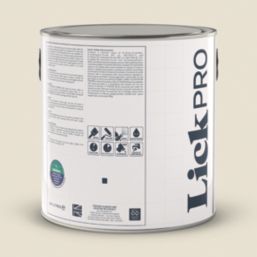 LickPro  2.5Ltr White 05 Vinyl Matt Emulsion  Paint